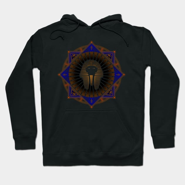 King Tut mandala Hoodie by konsept_artist